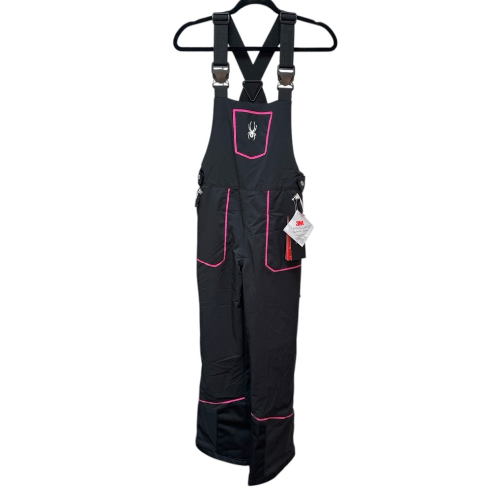 NEW Spyder Mimi Insulated Snow Bib Overalls Pants 3M Thinsulate Waterproof